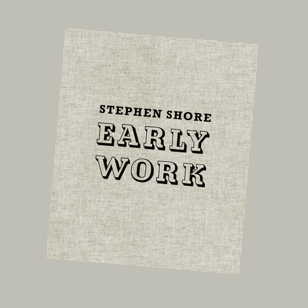 Pre-Order: Stephen Shore - Early Work (Signed)