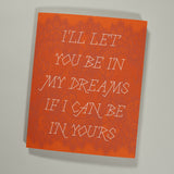 Carolyn Drake & Andres Gonzalez - I'll let you be in my dreams if I can be in yours (Signed)