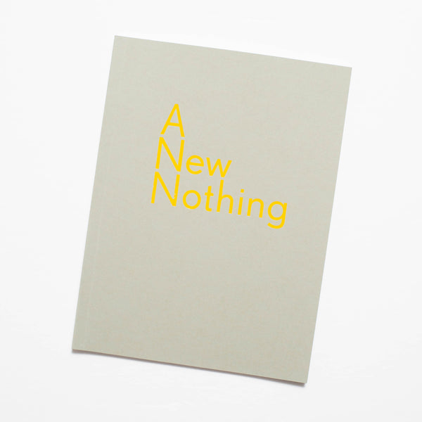 A New Nothing - No. 1